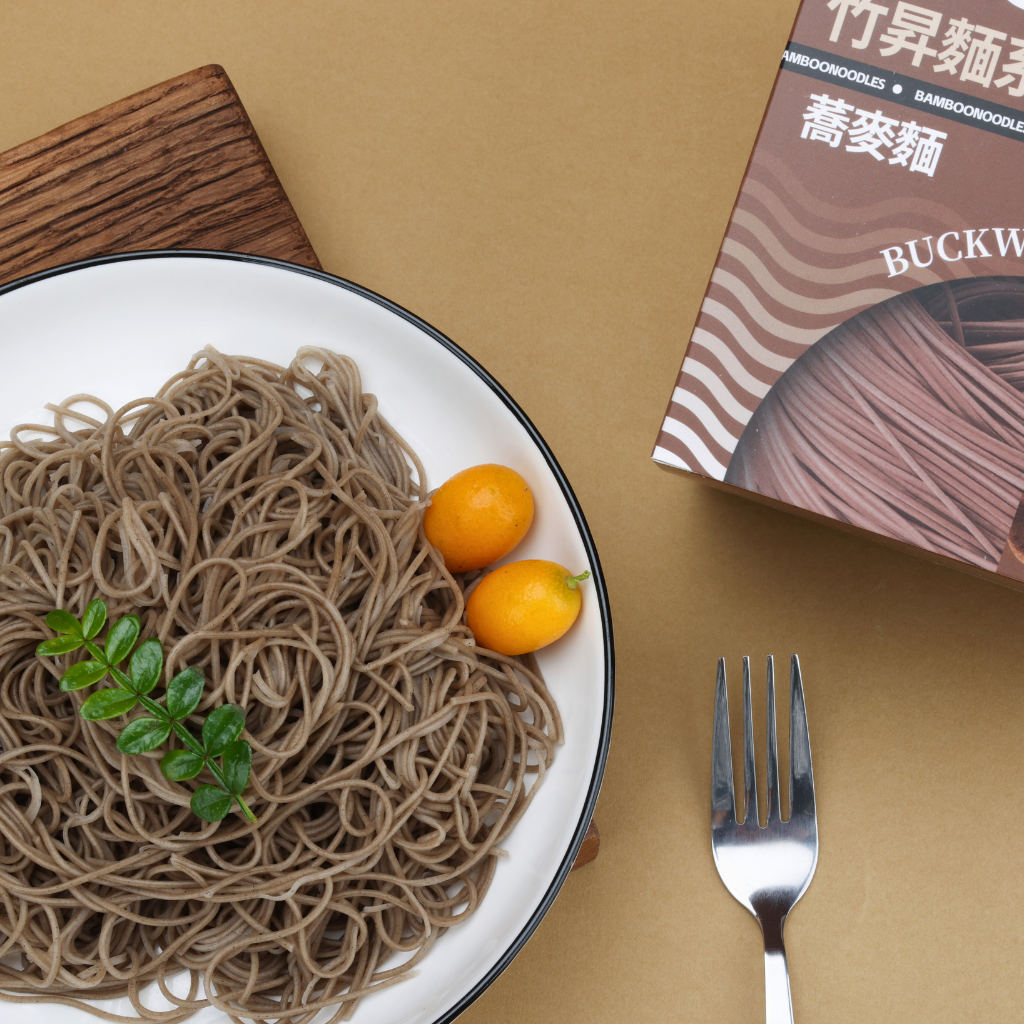 Buckwheat Bamboo Noodles (6pcs/box)